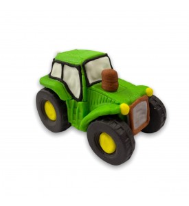 Cukrový zelený traktor